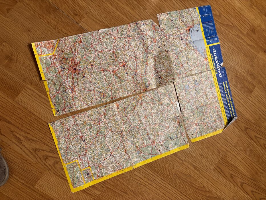 Stare mapy miast i Polski