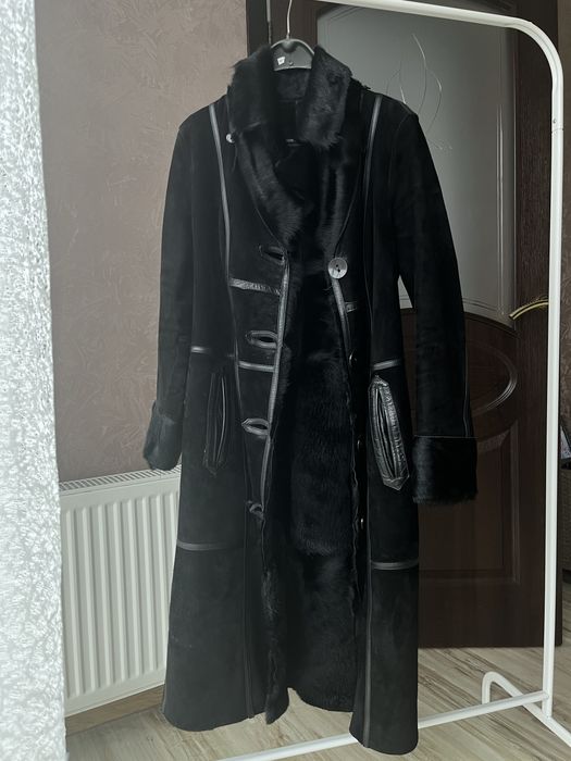 Дублянка замшева чорного кольору, можливий торг
