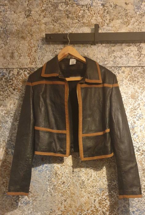 Komplet skórzany damski -piękny ,do noszenia też oddzielnie