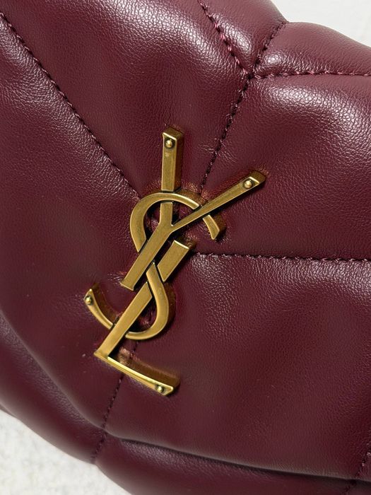 Torebka Yves Saint Laurent w kolorze bordowym