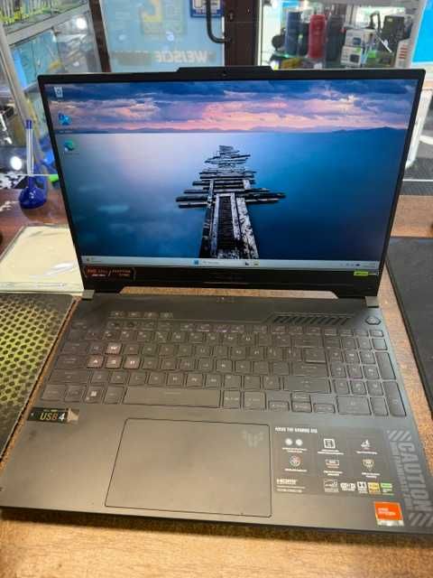 777/ ASUS TUF A15 Ryzen 9, RTX4070 8GB, 24/512
