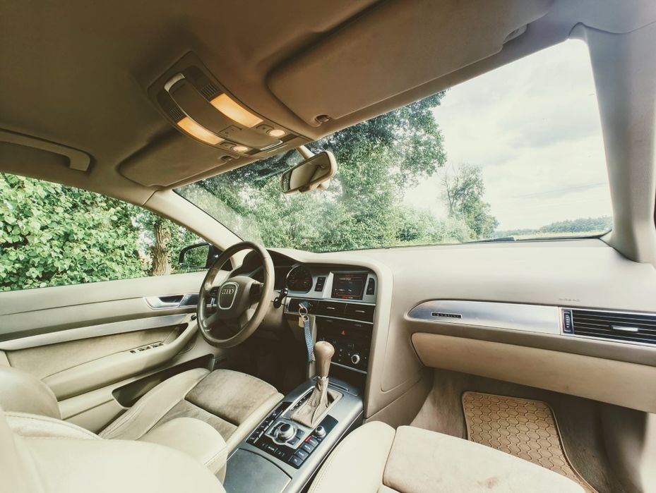 Audi A6 C6 3.0 V6 Quatro 2 komplety kół, BOSE tempomat alcantra MMI