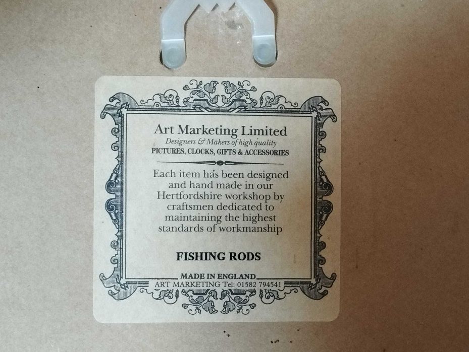 Quadro Pesca "Fishing Rods" Art Marketing Limited