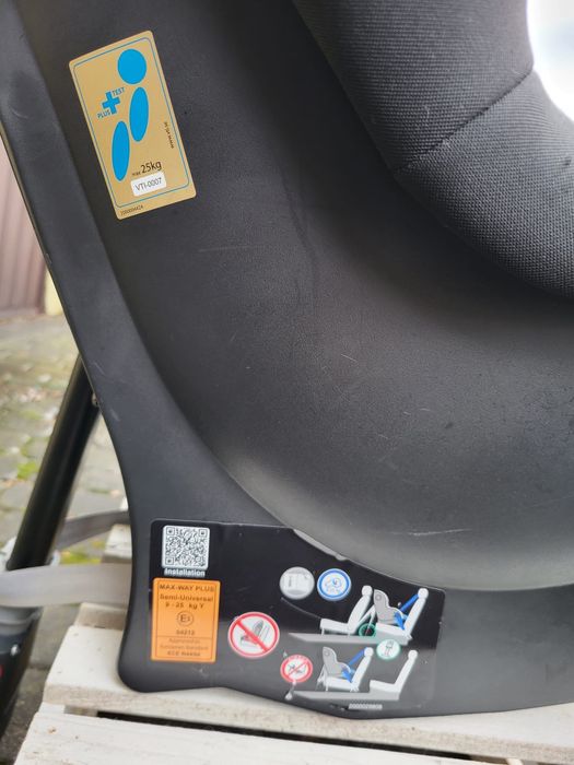 Fotelik RWF Britax Romer Max-Way do 25 kg  do 6 rż