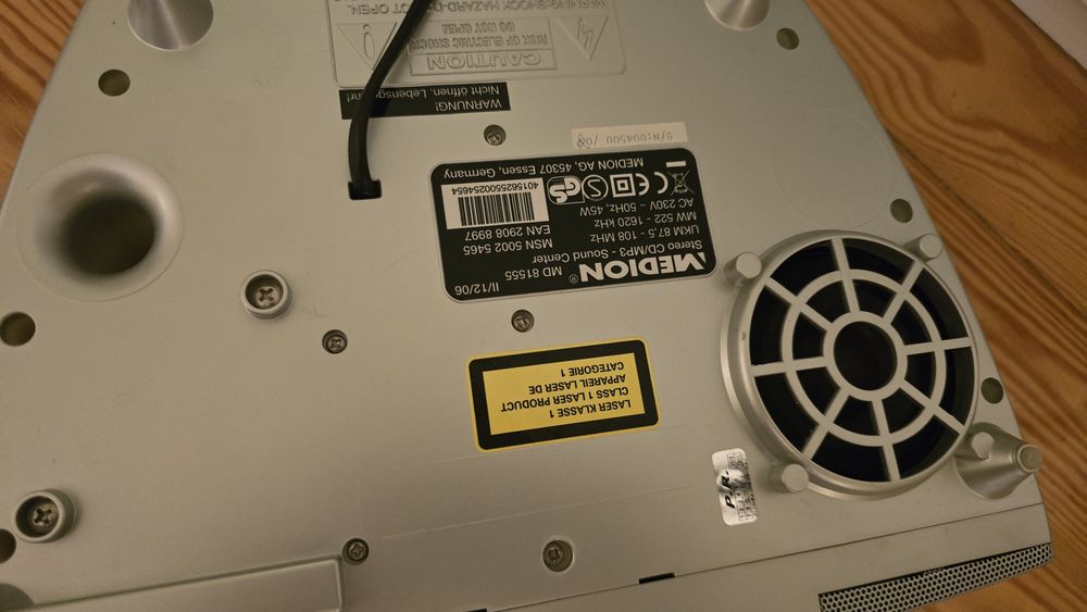 Wieża zintegrowana 2.1  Medion MD81555