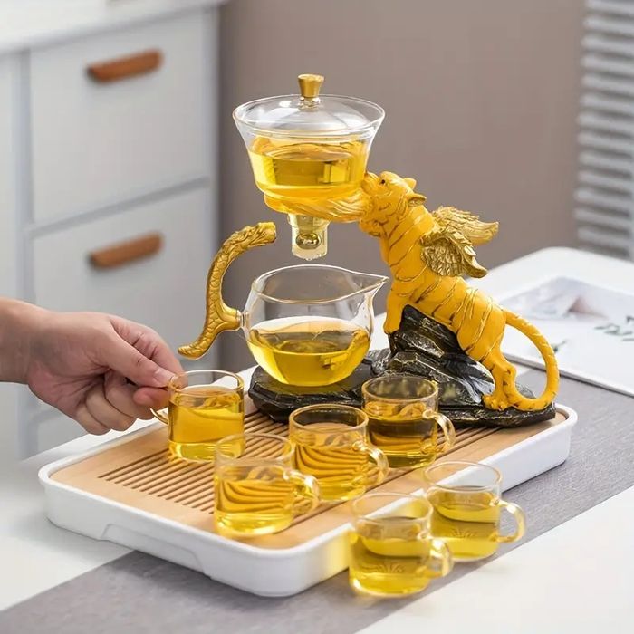 Набір для чайної церемонії, сервіз з авторозливом, подарунок