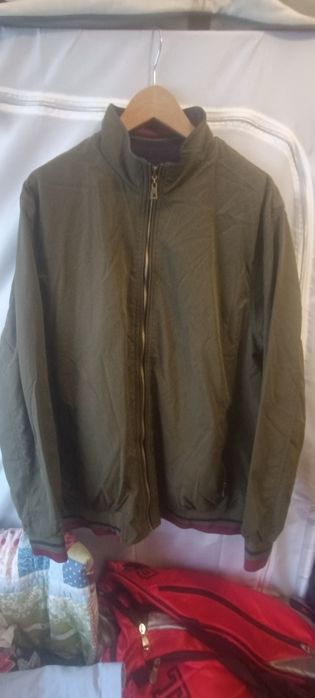 Blusão reversível azul e verde novo, L, 10€