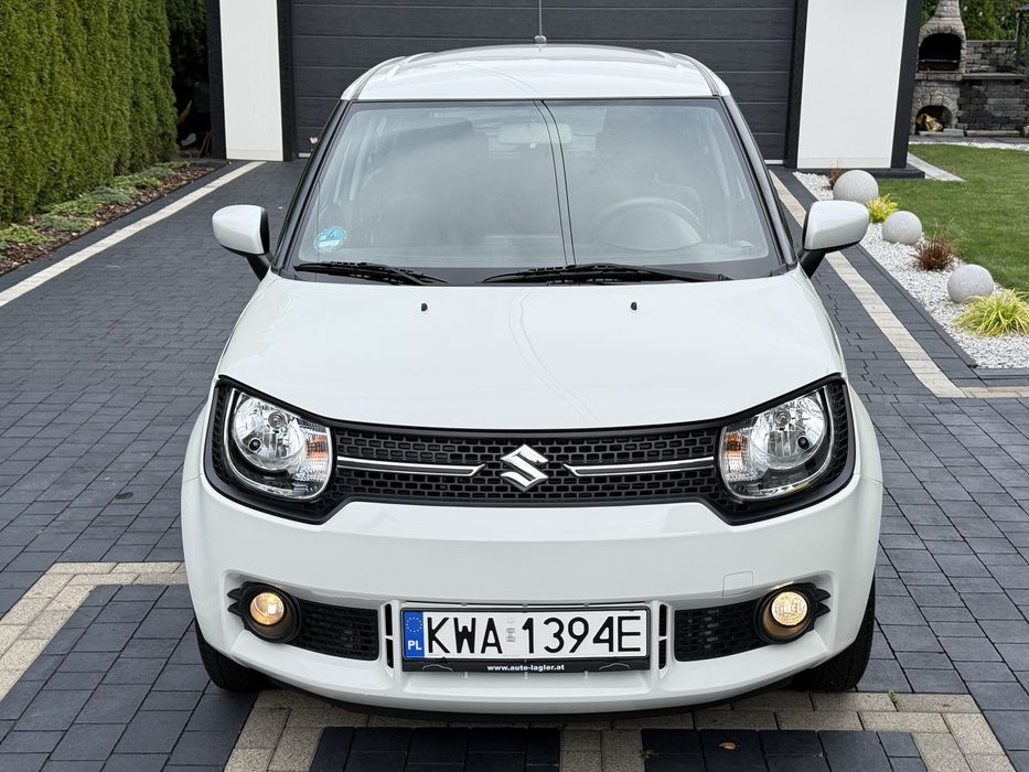 Suzuki Ignis 1.2 Benz.90 KM Klimatyzacja, Bluetooth ,Biała Perła ! Zadbany ! Serwis ASO !