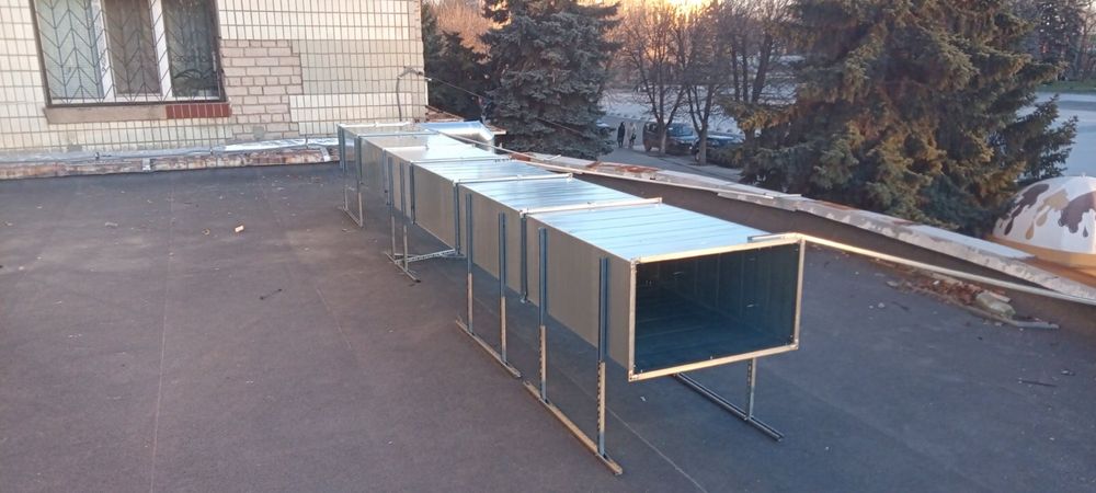 Вентиляция, монтаж вентиляции. Жестяные изделия. Воздуховоды. Дымоходы