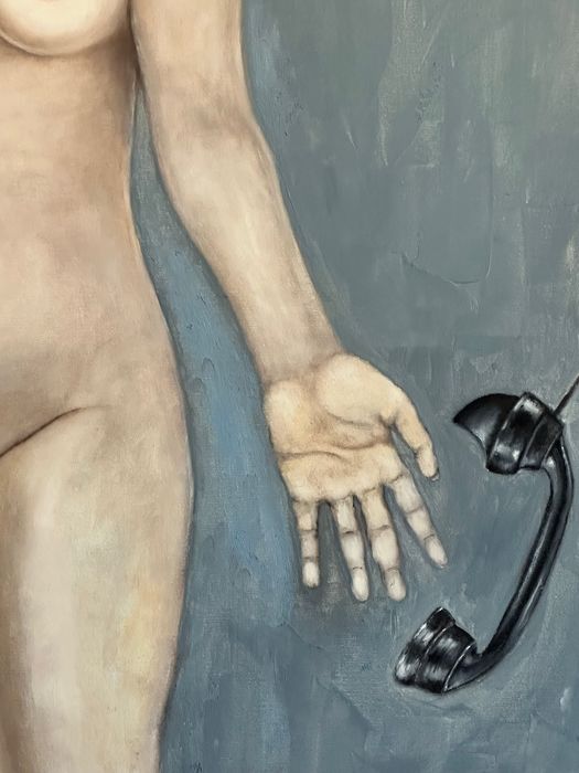 Bez tytułu - obraz olejny - 100x70