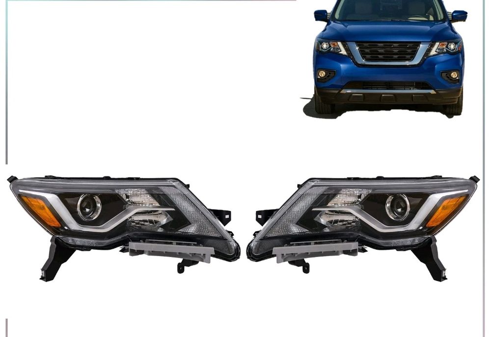 Левая правая фара Nissan Pathfinder  2017 2018 2019 2020 оригинал USA