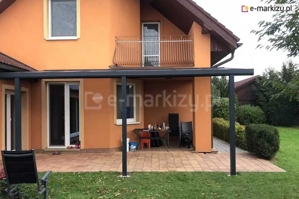 Zadaszenie pawilon sklep taras ogródek restauracji poliwęglan szkło