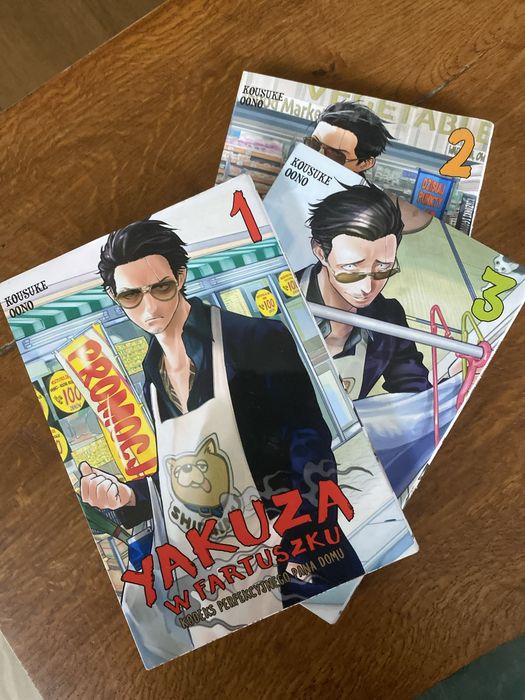 Yakuza zestaw 3 komiksow