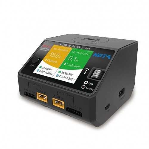 Зарядний пристрій HOTA D6 Pro AC 200W DC 650W