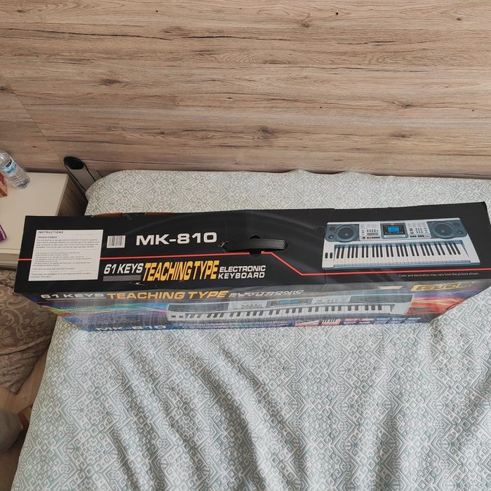 Piano para iniciação cinzento da Stol 61 teclas