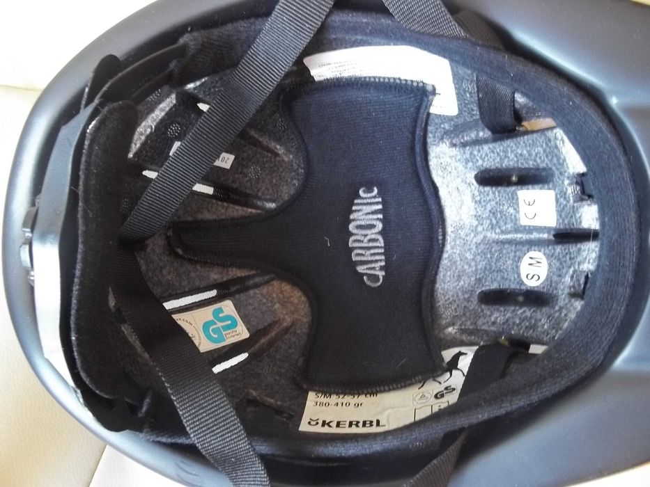 Kerbl Carbonic kask jeździecki