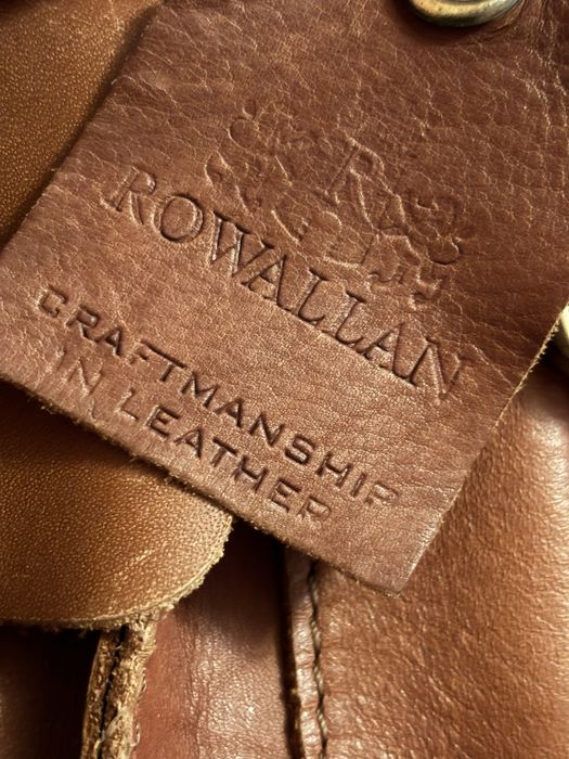 Rowallan шкіряна сумка шопер  30ʼ35