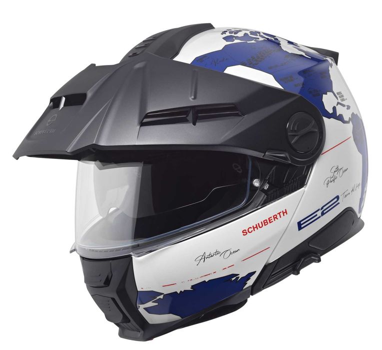 Kask motocyklowy Schuberth E2 Atlas Blue yellow ANTHRACITE BLACK