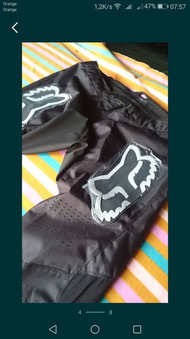 Strój spodnie bluza enduro fox jersey quad XL 36 XXL 38 nowy