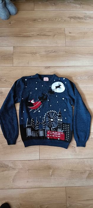 Sweter  świąteczny młodzieżowy S