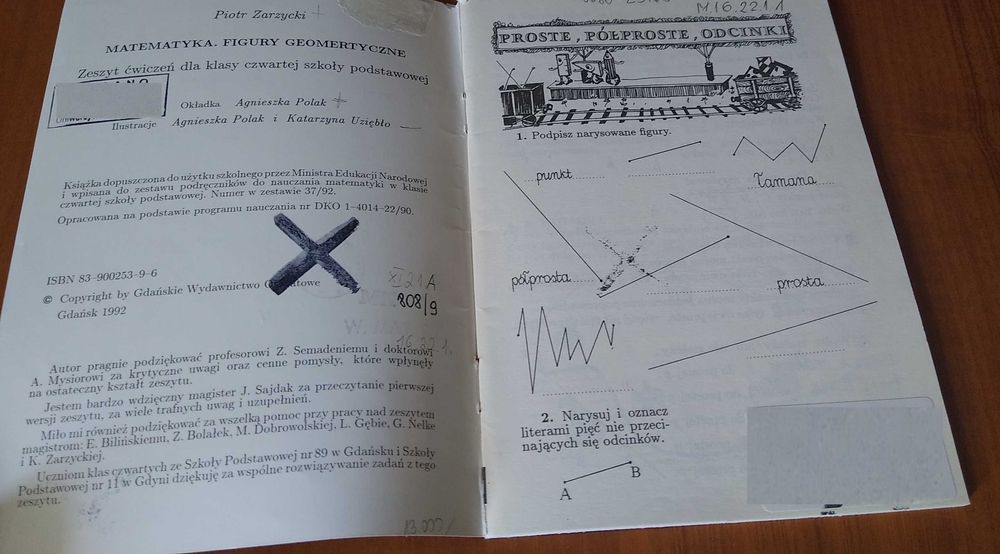 Matematyka z plusem 4 figury geometryczne zeszyt ćwiczeń Zarzycki GWO