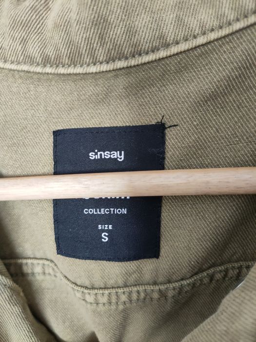 Kurtka Jeansowa Katana Sinsay S Zielona Khaki