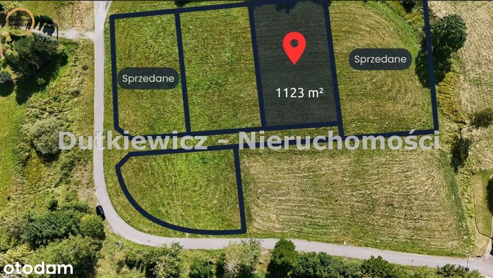 Działka budowlana 1123 m2 – Soblówka, gmina Ujsoły
