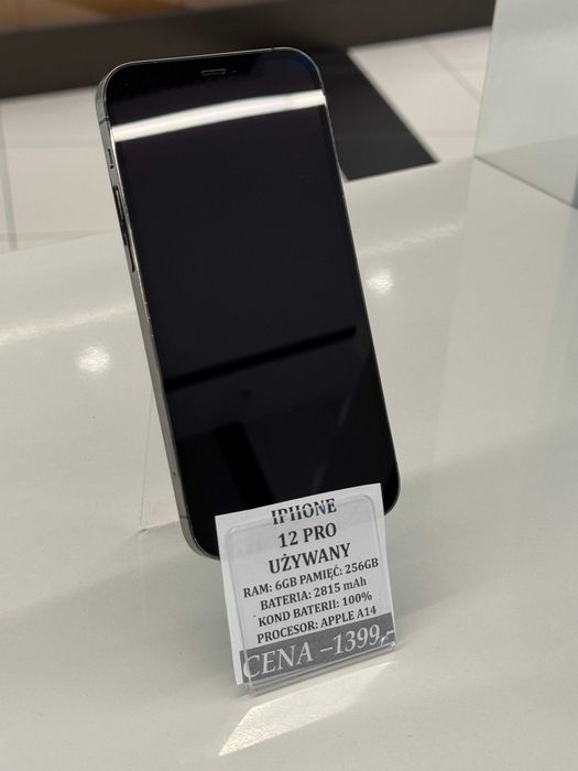 iPhone 12 Pro 256GB Bat 100% Topcase Vivo *Raty 0%