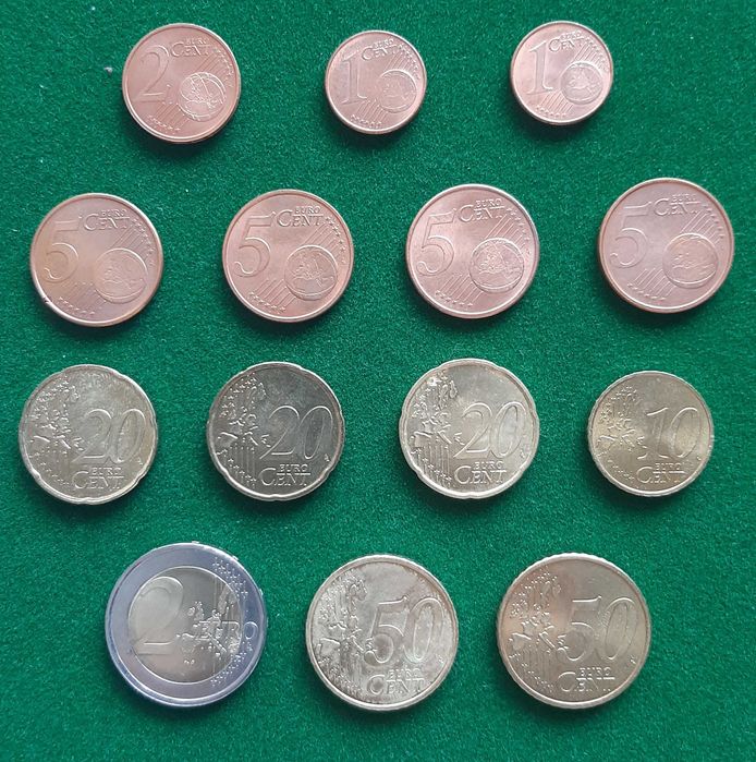 1.ªs moedas Euro - Portugal