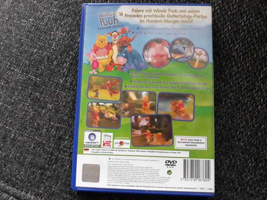 Gra PS2 Playstation2 Kubuś Puchatek Winnie Puuh