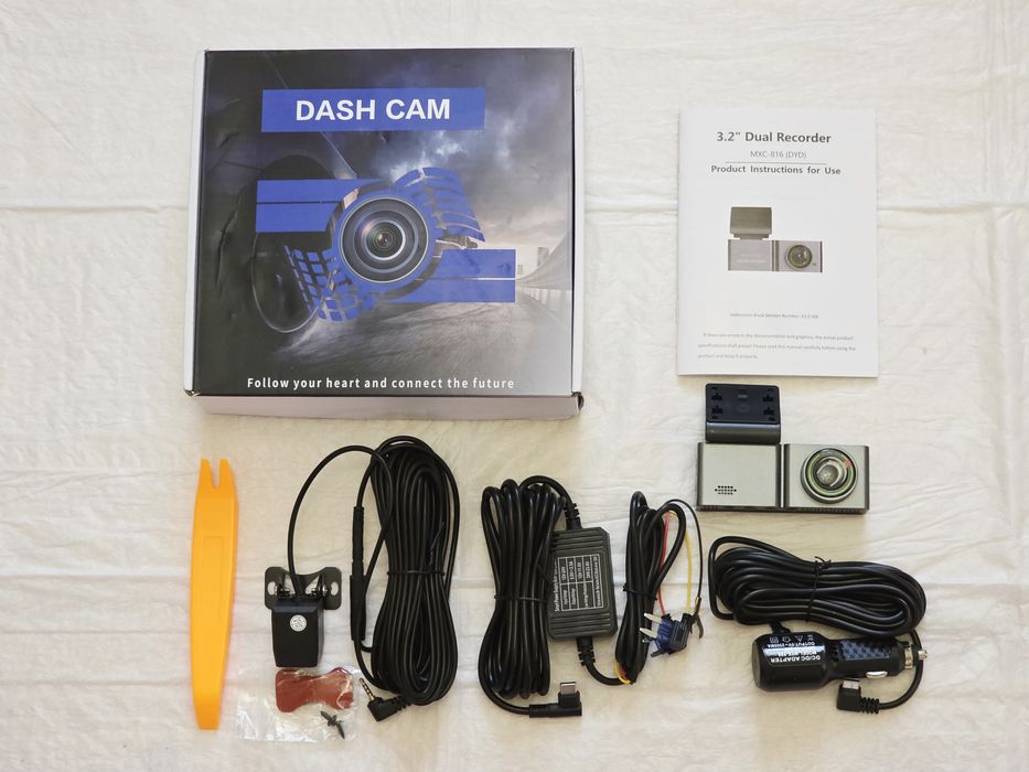 Відеореєстратор 4K Wi-Fi 2 камери MXC-816 (DYD)