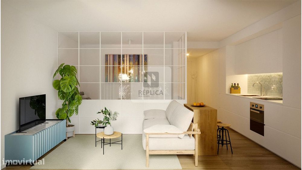 Apartamento T1 Smart com Terraço em Arca d’Água | Lake Towers Porto