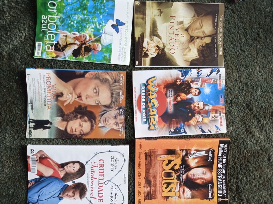 Filmes dvd €1 unidade