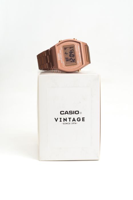 Casio Vintage Edgy B640WC-5AEF рожеве золото