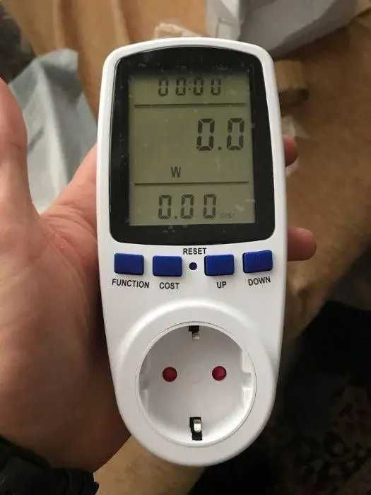 Ваттметр Энергометр Вольтметр амперметр счетчик энергии Intertek LM669