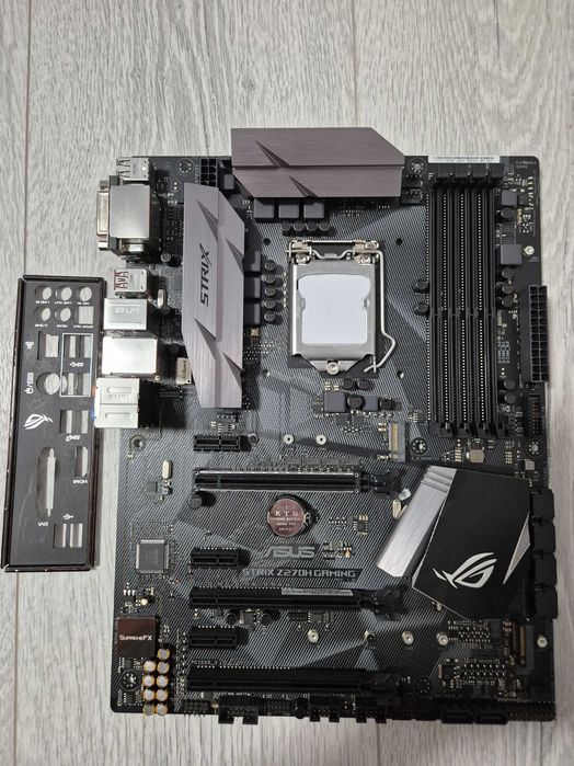 s1151 ТОП рівня ігрова материнка ASUS ROG STRIX Z270H Gaming. Trade-IN