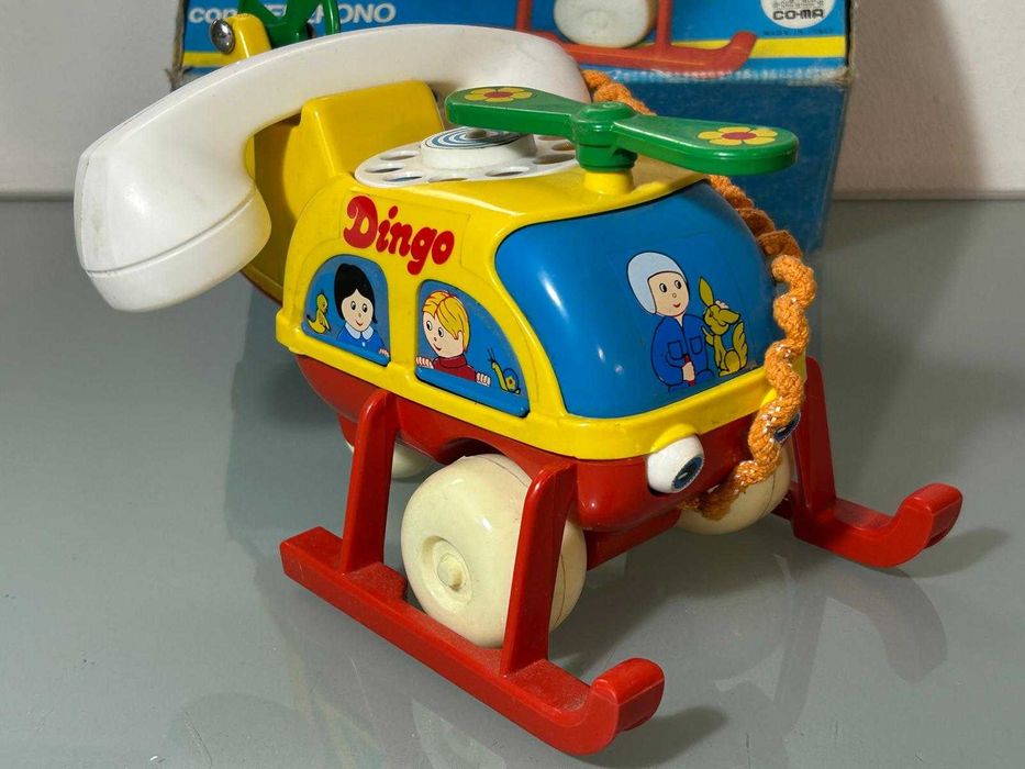 Brinquedo Vintage - Helicóptero Telefone