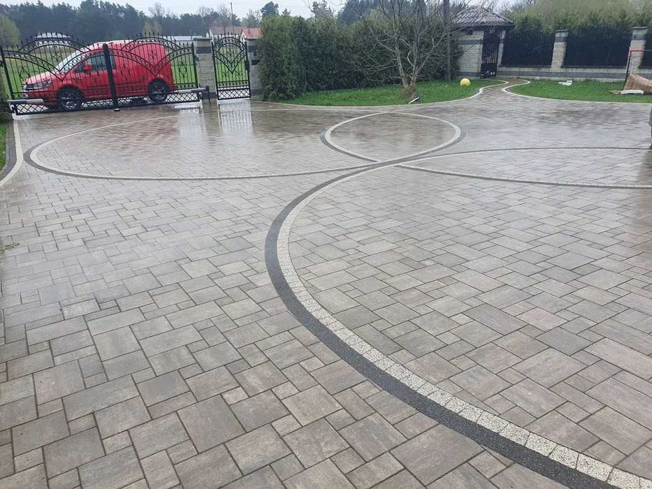Kompleksowe układanie kostki brukowej – Łomianki i północna Warszawa
