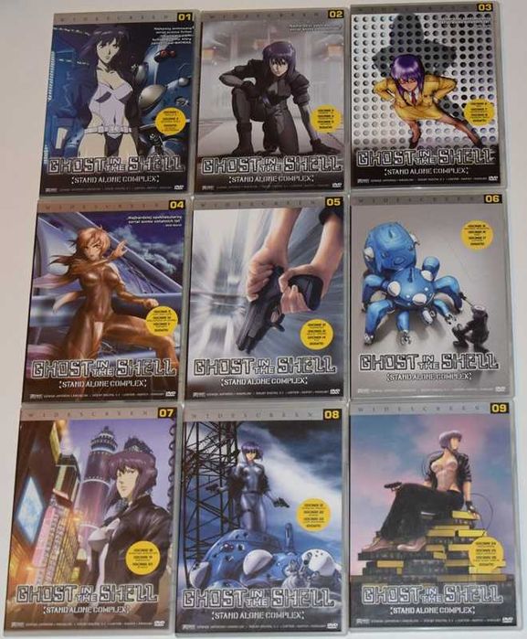 Ghost in the shell 9 dvd