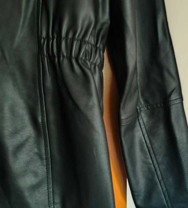 Czarna kurtka z ekoskóry Bodyflirt M nowa