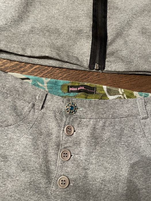 Komplet dresowy - miss miss szary
