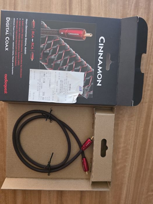 AudioQuest Cinnamon Digital Coaxial RCA–RCA 0,75 m