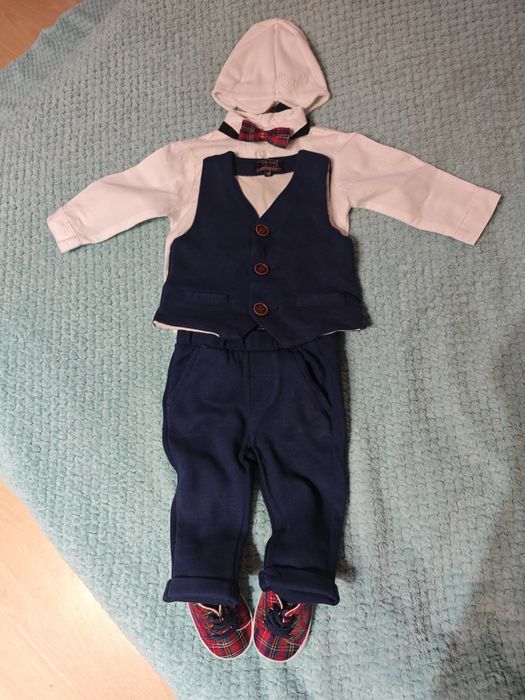 Eleganckie ubanko do chrztu