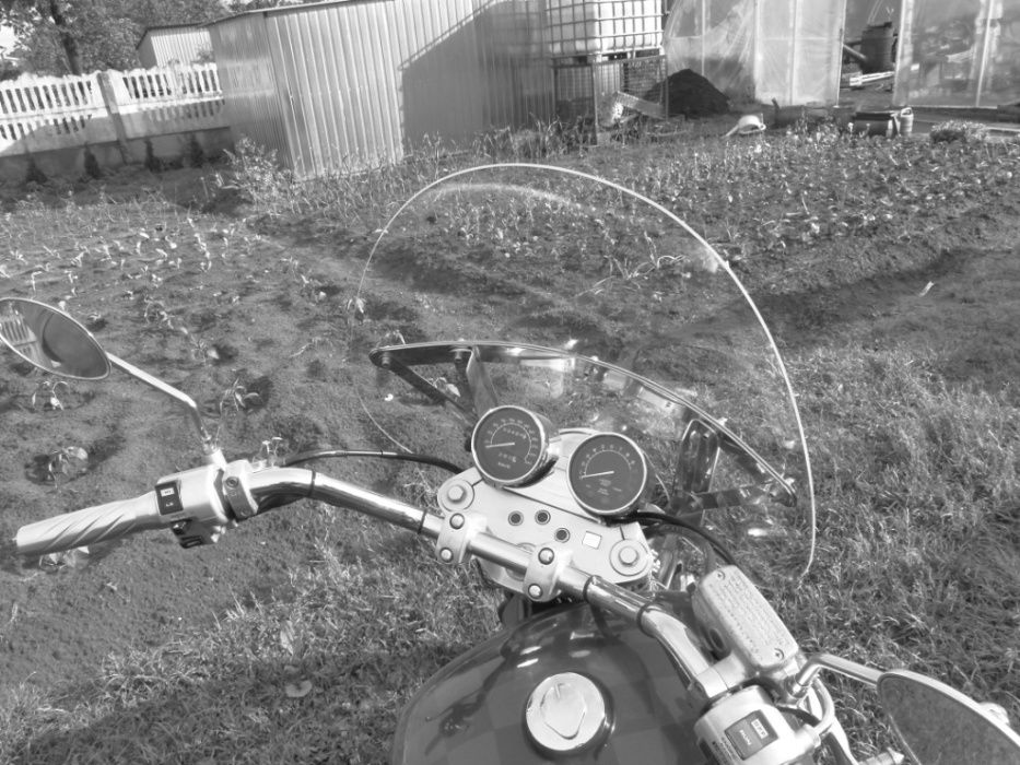 szyba Honda magna VF750 C 700 lamp 60x60 stelaż