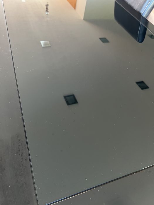 Mesa de jantar extensível + 6 cadeiras