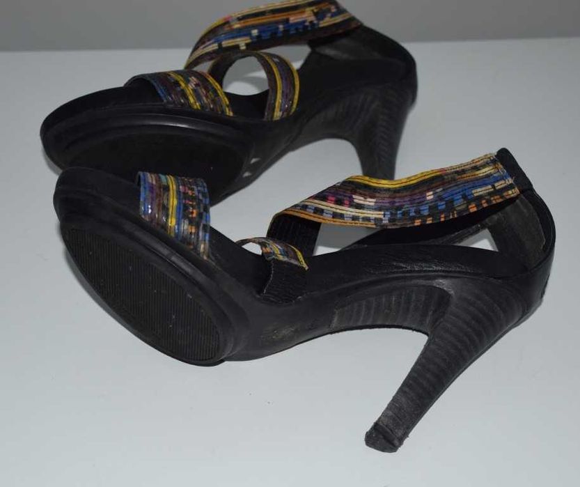 Sapatos de senhora, n.º 38, Cafènoir, como novos, 100% pele genuína