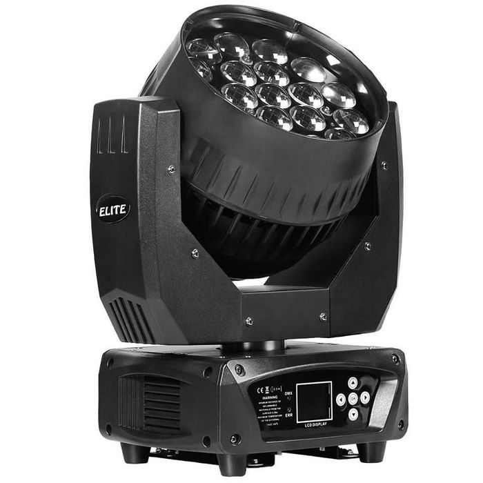 Moving Head Wash 19x15W RGBW C/ ZOOM