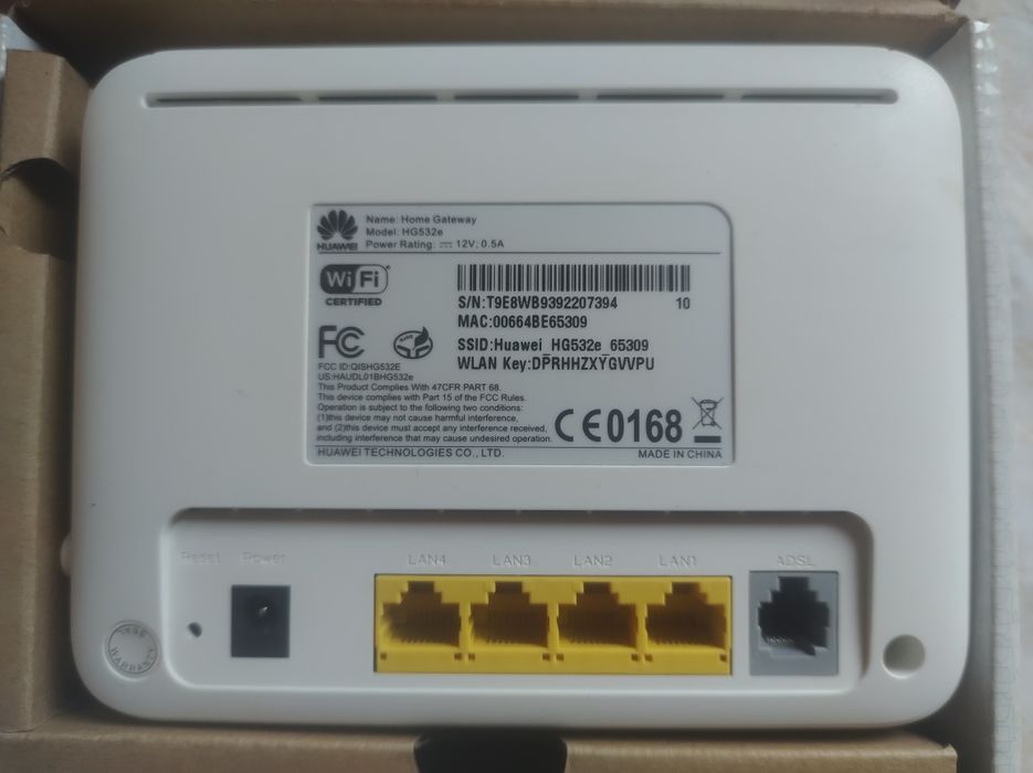 ADSL-модем Huawei HG532e