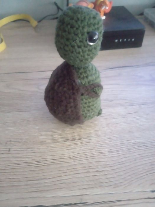 Żółw na szydełku