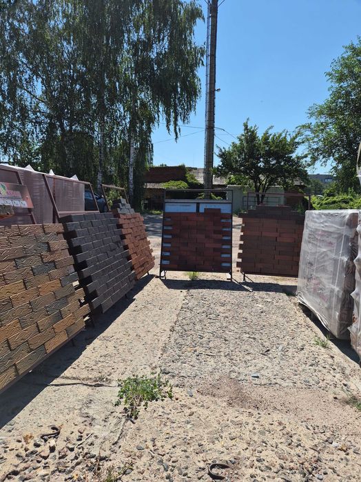 Цегла Kerameya Рустика Топаз 3 — 17 піддонів, знижка 5%